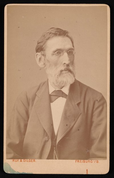 アレクサンダー・フォン・フランツィウスの肖像 1821-1877, 1876. 作： Ruf and Dilger