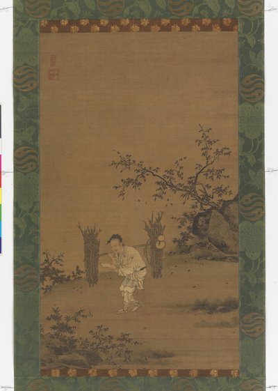 朱マイチェン、1450年頃（シルクにインクと色） 作： Rui Shi