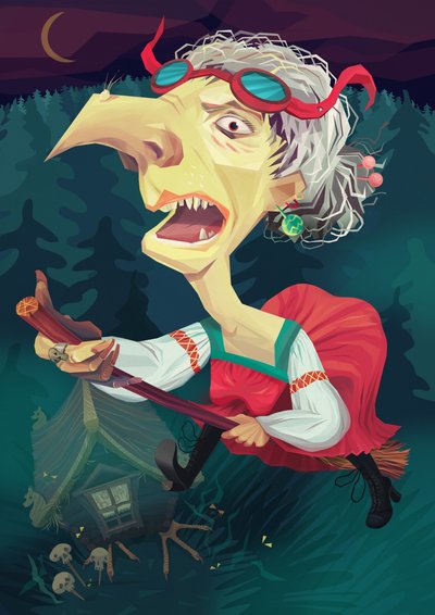 魔女、2012、（ 作： Runa Anastasiya Rudaya