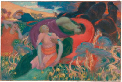 ペルセポネのレイプ 作： Rupert Bunny