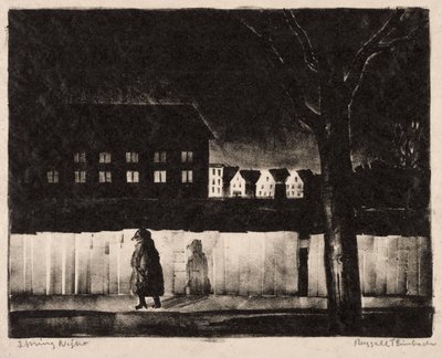 春の夜 作： Russell T. Limbach