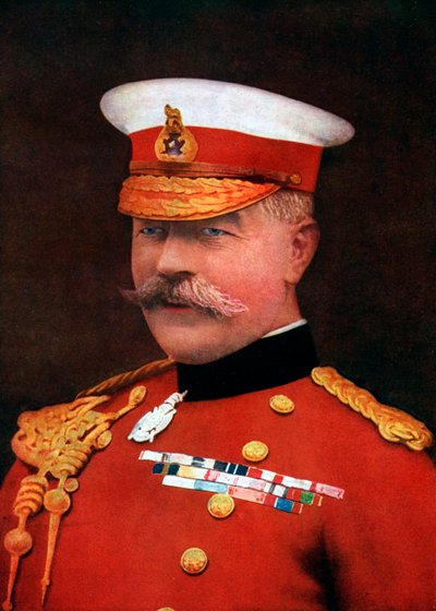 ハルツームのフィールドマーシャルアールキッチナー、戦争秘書、1914年〜1916年、c1920年 作： Russell and Sons