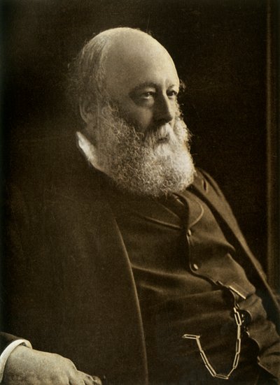 「ソールズベリー侯爵、K.G.、首相兼外務長官」、1900年。 作： Russell and Sons