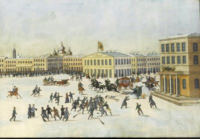 1881年3月13日、1881-1882年のアレクサンドル2世の暗殺 作： Russian Master