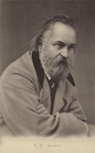 アレクサンダーヘルツェン（1812-1870）、ロシアの作家、思想家 作： Russian Photographer