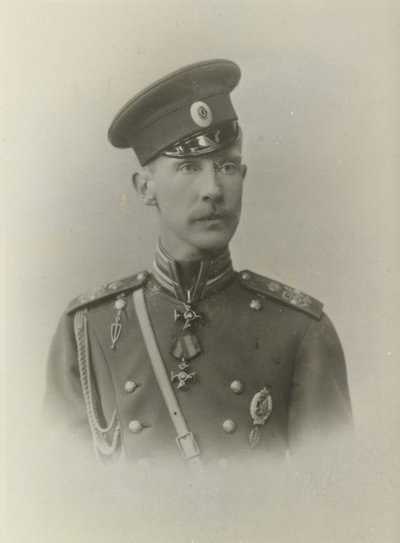 ディミトリ・コンスタンチノヴィチ・デ・ロシア - ロシア大公ディミトリ・コンスタンチノヴィチ (1860-1919)、匿名。 写真、c。 1895. ロシア国立映画・写真アーカイブ、クラスノゴルスク 作： Russian Photographer