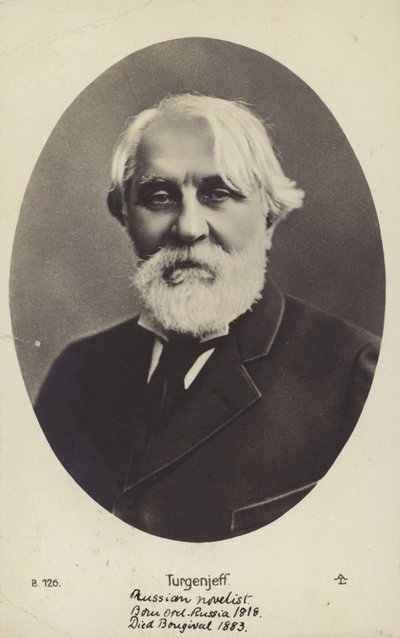 イヴァン・ツルゲネフ（1818-1883）、ロシアの小説家、短編小説家、脚本家 作： Russian Photographer