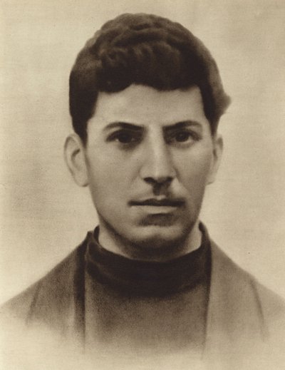 17歳のジョセフスターリン、ジョージア州トビリシ神学校に出席、1896年 作： Russian Photographer