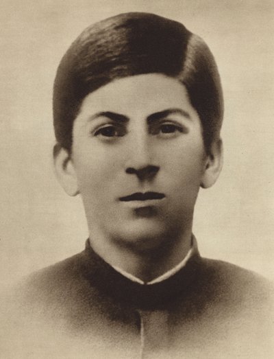 1894年、ジョージア州ゴリ神学校を卒業したジョセフスターリン 作： Russian Photographer