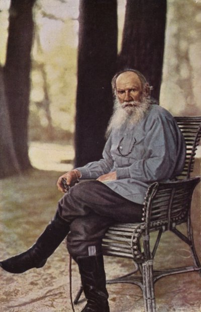 レオトルストイ（1828-1910）、ロシアの小説家、短編小説家、脚本家 作： Russian Photographer