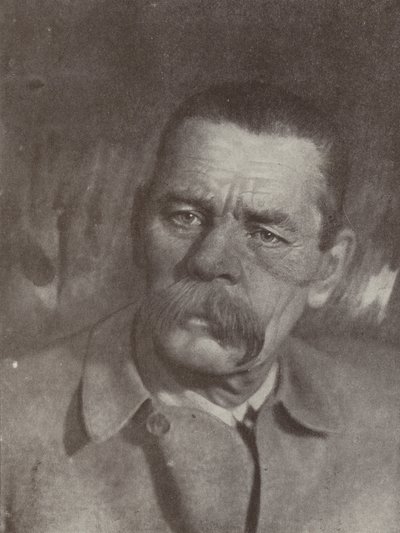 Maxim Gorky、ロシアの作家 作： Russian Photographer