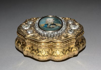 ボックス、ゴッフェルト作、1850年頃 作： Russian School