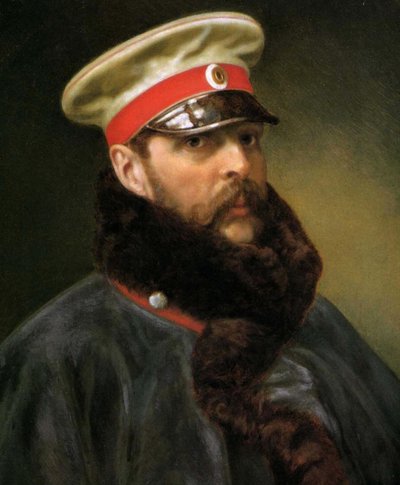 皇帝アレクサンドル2世、1888年頃 作： Russian School