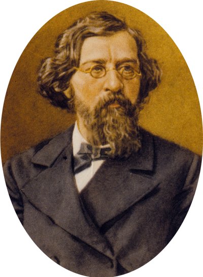 Nikolay Gavrilovich Chernychevsky (カラー リソ) 作： Russian School