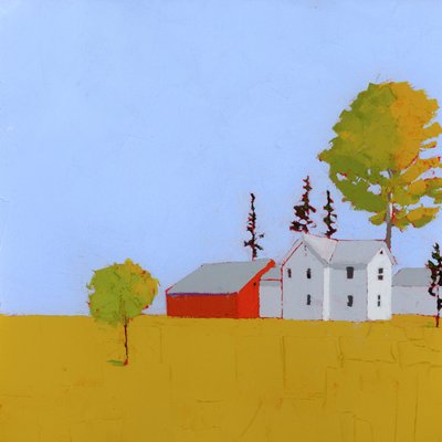 ポテンシャル、2025年（アクリル、木製パネル） 作： Ruth Lague