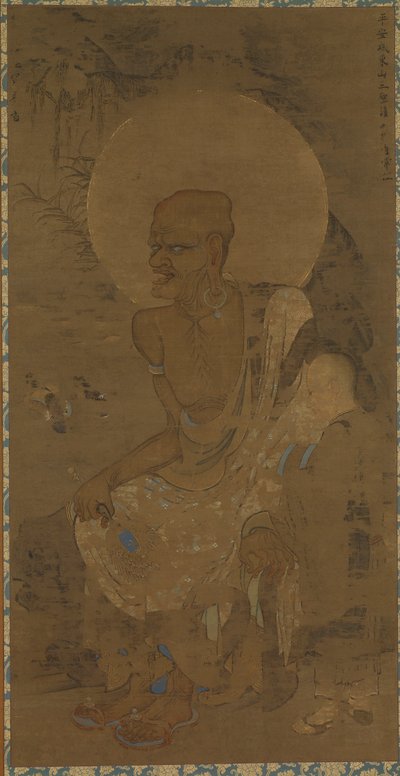 阿羅漢 (<em>Nakula</em>)、16 のセットの 1 つ 作： Ryozen