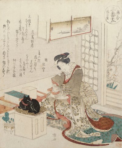 2匹の猫を持つ少女 作： Ryuryukyo Shinsai