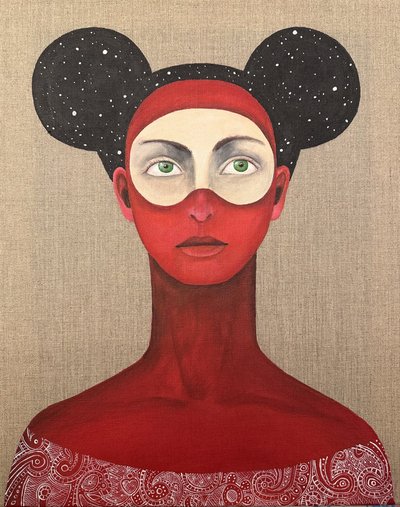 宇宙の仮面の女 作： 