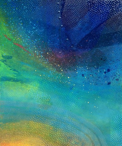 活気あふれる宇宙の流れ 作： 