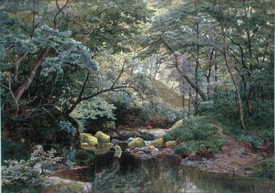 森の中の小川 作： S.G. Williams Roscoe