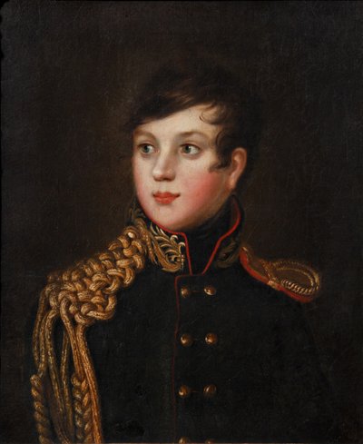 アレクサンドル パブロヴィッチ ストロガノフ王子の肖像 1795 ～ 1814 年、1812 年頃 作： S.S. Svintsov