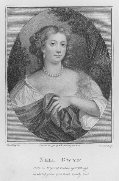 Nell Gwyn（彫刻 作： S. (after) Harding