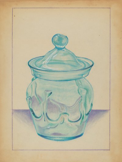 ガラス容器 作： S. Brodsky