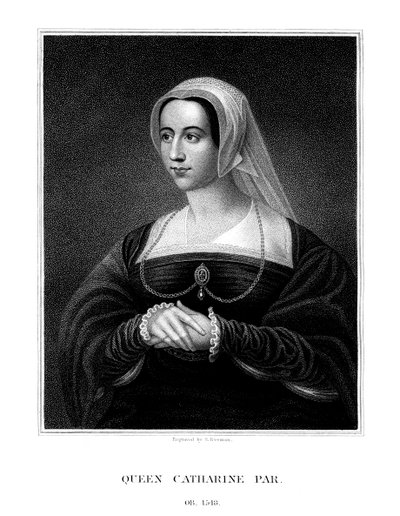 キャサリン・パー、ヘンリー8世の女王コンソート、1823年。 作： S. Freeman