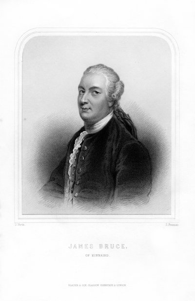 ジェームスブルース、スコットランド旅行者および旅行作家、1870年。 作： S. Freeman