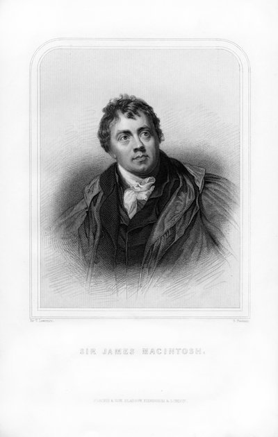 ジェームズマッキントッシュ卿、スコットランドの作家で哲学者、1870年。 作： S. Freeman