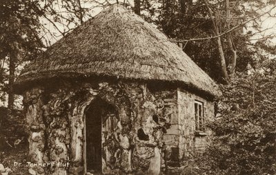 エドワード・ジェンナーの茅葺き小屋、グロスターシャー州バークレー、20 世紀。 作： S Pead