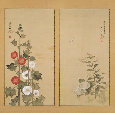  作： 酒井抱一