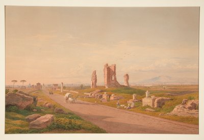 アッピア街道 作： Salomon Corrodi
