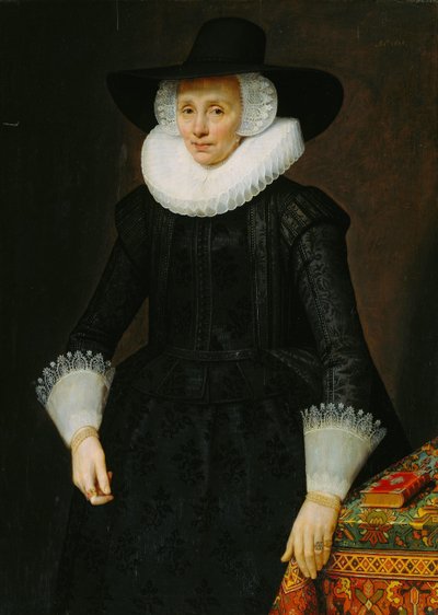 マルガリータ・コーテンの肖像 (1564-1640) 作： Salomon Mesdach (attributed to)