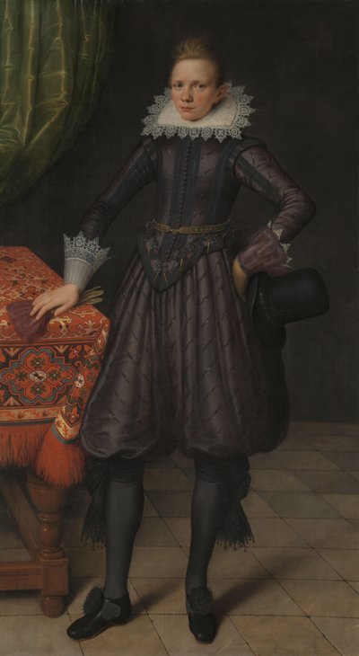 ピーター・コーテンの肖像 ピーター・コーテンの肖像 (1599-1624) 作： Salomon Mesdach (attributed to)