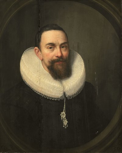 ピーター・コーテン卿の肖像 (1581-1630) 作： Salomon Mesdach (circle of)