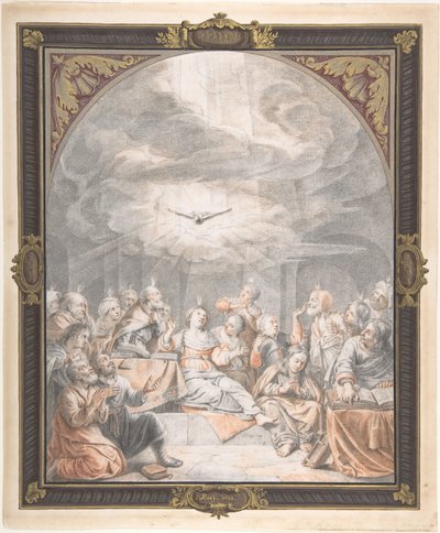 ペンテコステ、17 世紀初頭から半ば。 作： Salomon de Bray