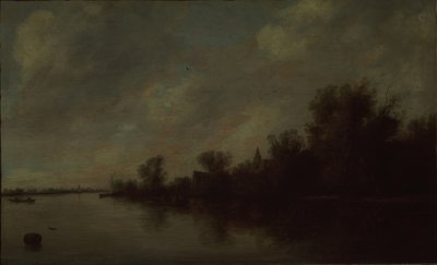 リバービュー、1631 作： Salomon van Ruisdael or Ruysdael