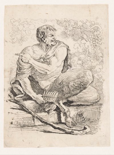 パン 作： Salvator Rosa (rejected attribution)