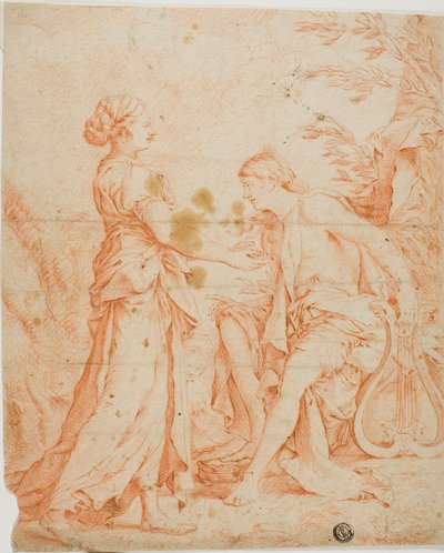 アポロとクメールのシビル 作： Salvator Rosa