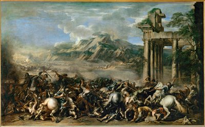 Bataille heroique - 英雄的な戦い... 作： Salvator Rosa