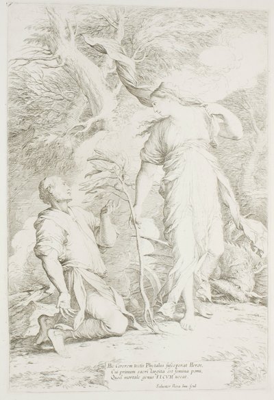 ケレスとフィタロス 作： Salvator Rosa