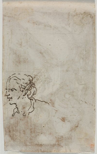 図の研究、c。 1640-1649。 作： Salvator Rosa