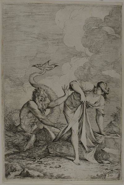 グラウコスとスキュラ 作： Salvator Rosa
