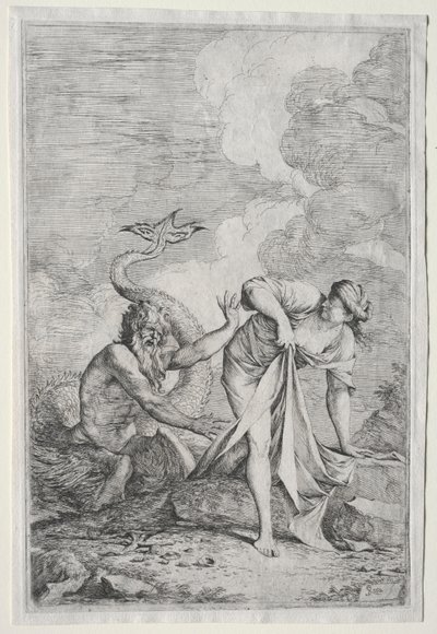 グラウコスとスキュラ 作： Salvator Rosa
