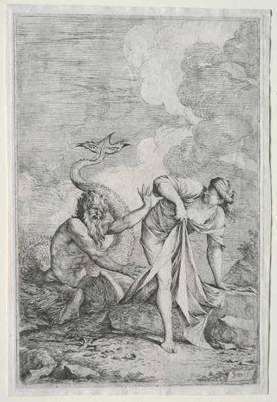 グラウカスとスキュラ、c。 1661年。 作： Salvator Rosa