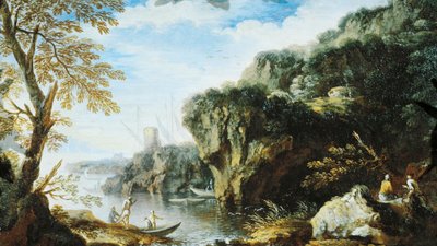 サルバトール・ローザ校のマリン 作： Salvator Rosa