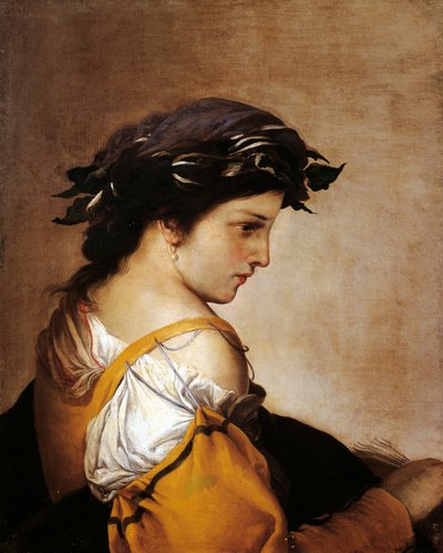 詩」1640年頃（油彩・キャンバス） 作： Salvator Rosa