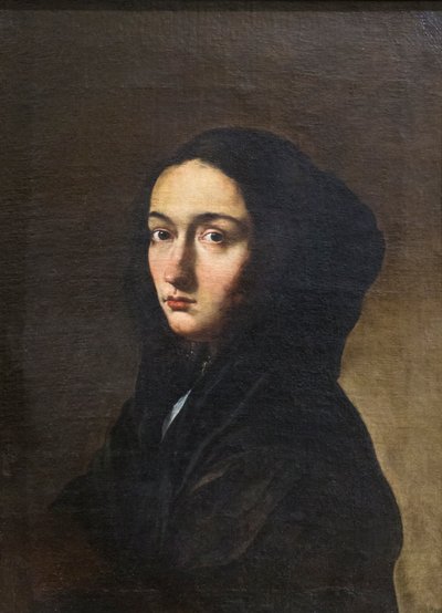 芸術家の妻の肖像 作： Salvator Rosa