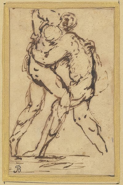 Ringkämpfer 作： Salvator Rosa